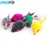 10Pcs/lot Rabbit Fur False Mouse Pet Cat Toys