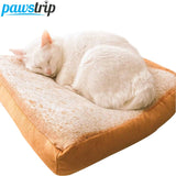 Bread Toast Cat Bed Mat Soft