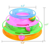 Funny Pet Toys Cat Crazy Ball Disk
